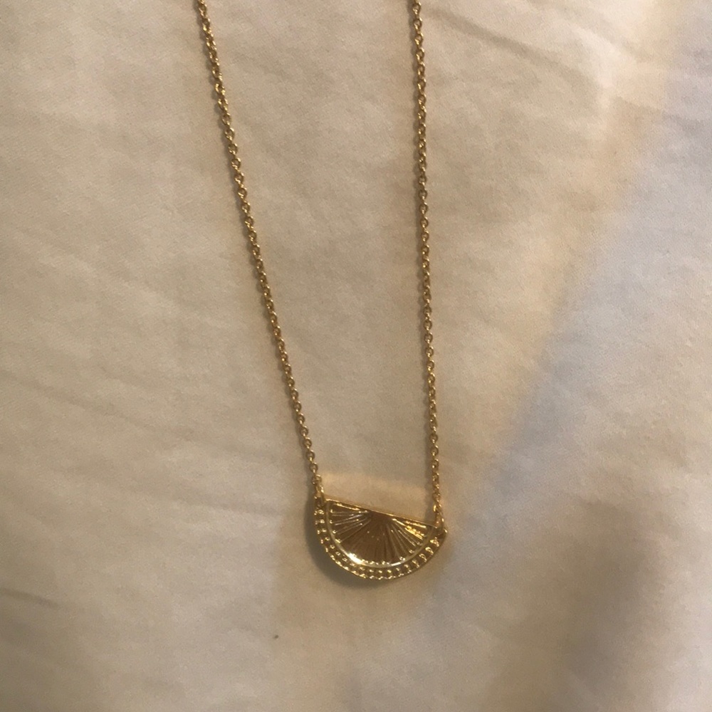 Lilly Pulitzer orange slice necklace